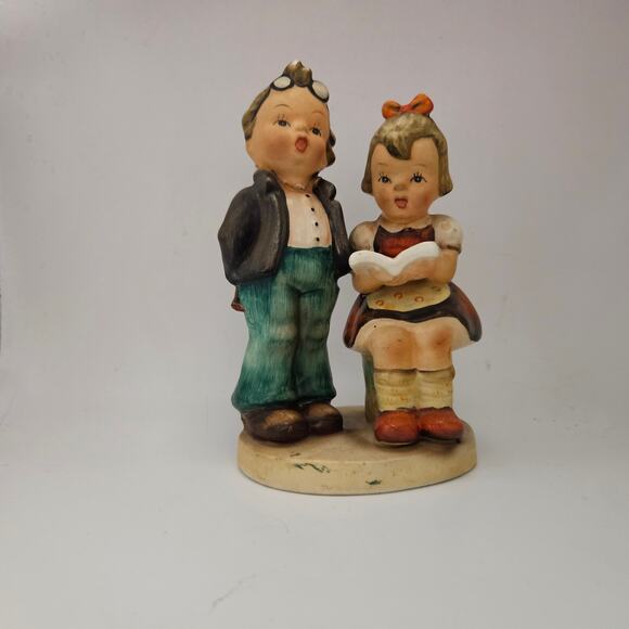 Napco “Tutoring” Figurine SH1G Boy & Girl Reading Vintage 1950s Japan - Picture 1 of 6